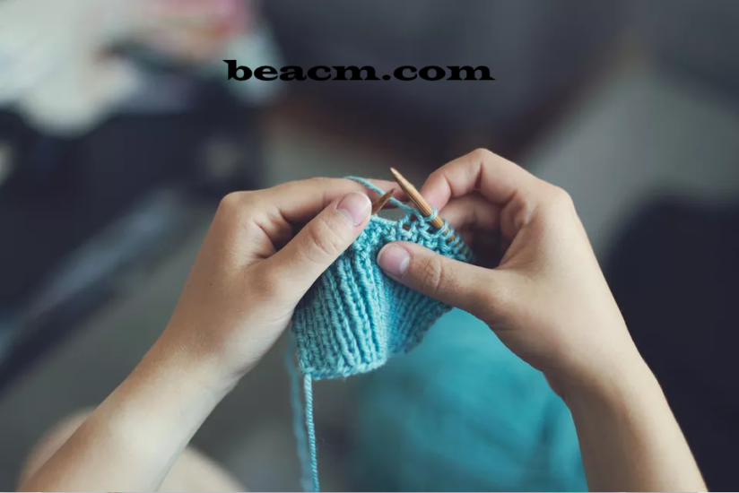 Stitched soap sack knitting pattern