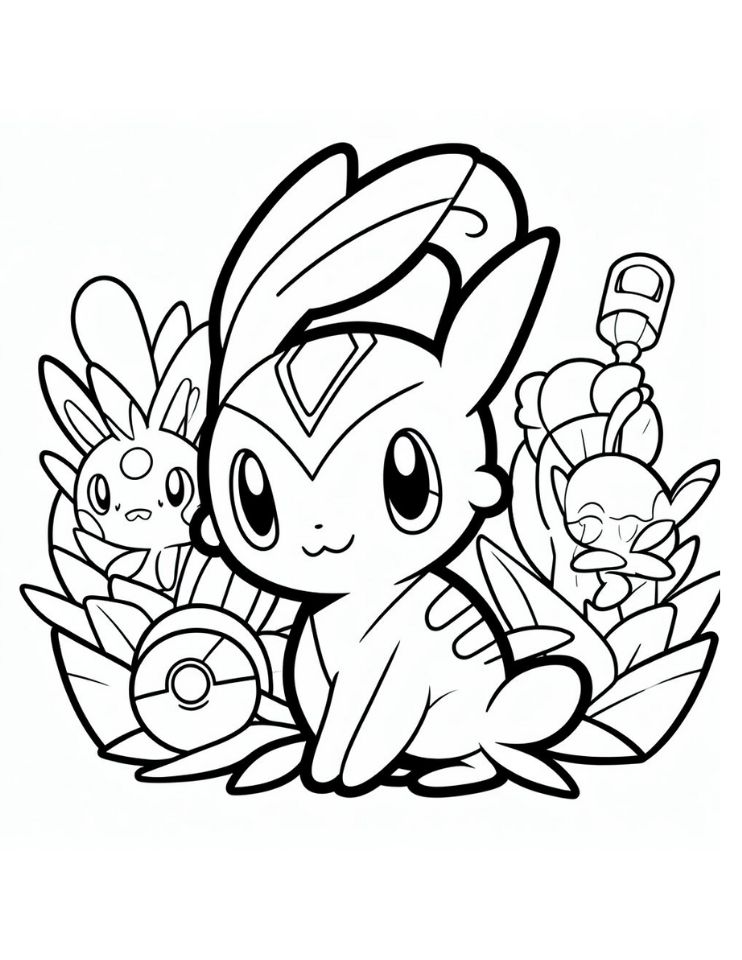 Pokemon Coloring Pages 